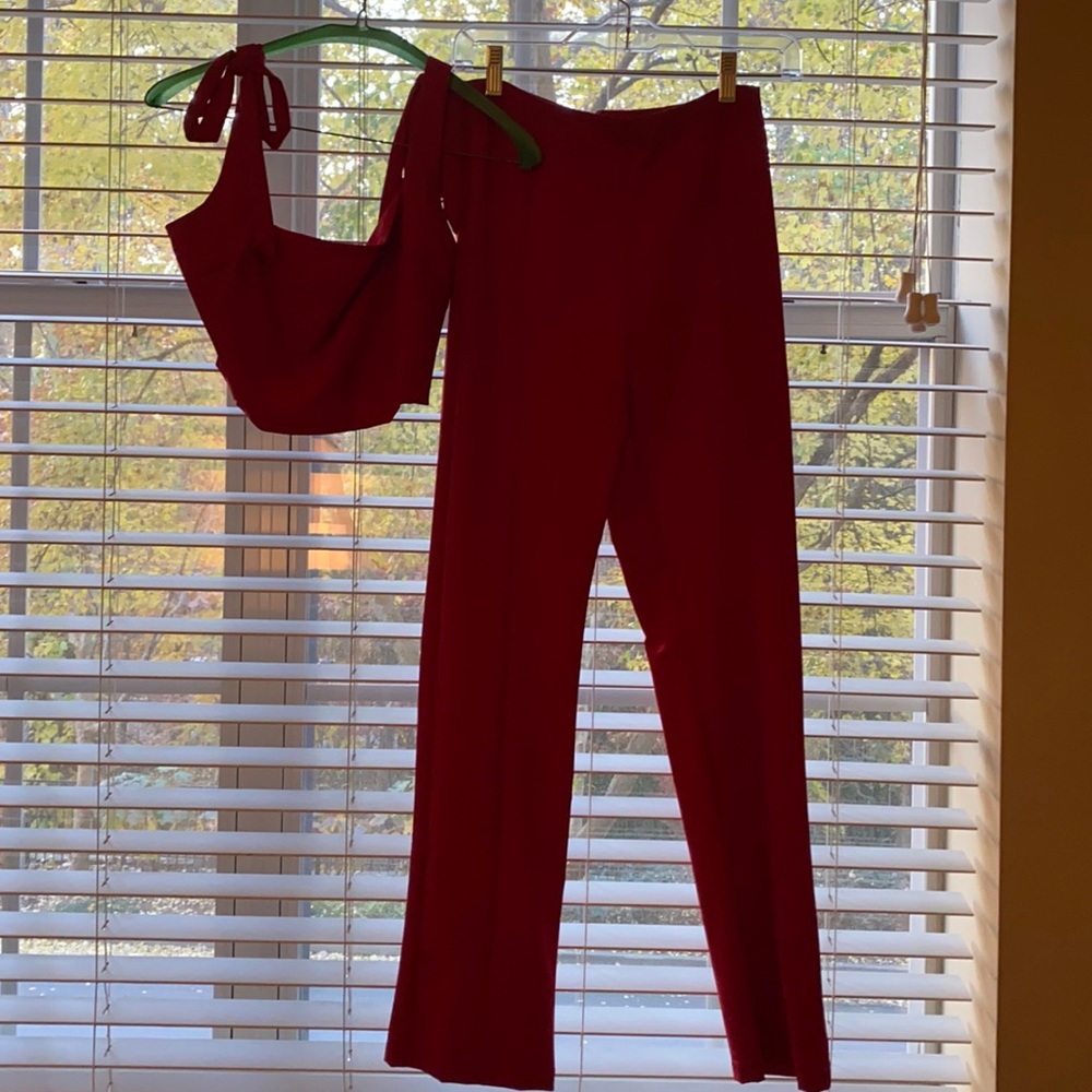 Tiger mist red two piece